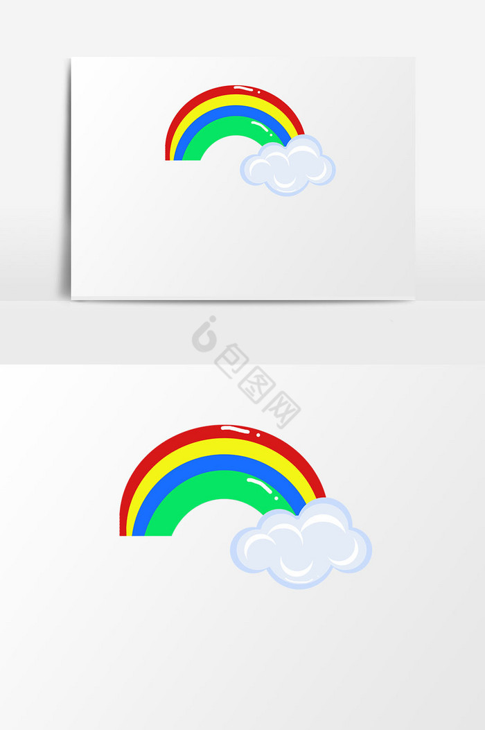 板绘儿童节小彩虹彩虹图片