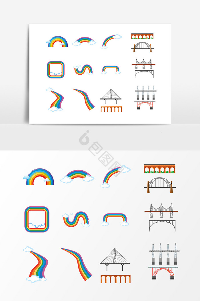 彩虹大桥图片
