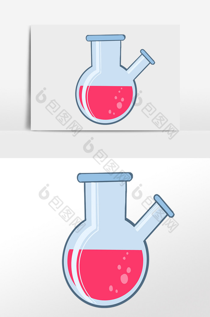 医疗化学工具实验烧杯插画图片图片