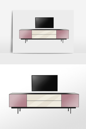 电视柜图样图片