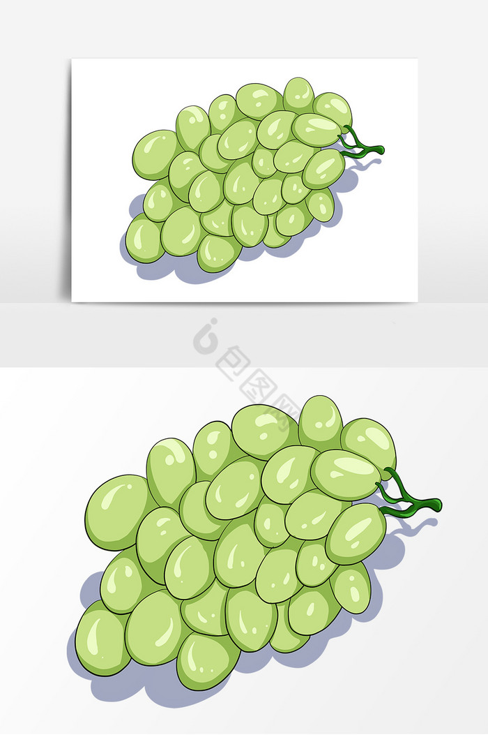 水果葡萄提子形象图片