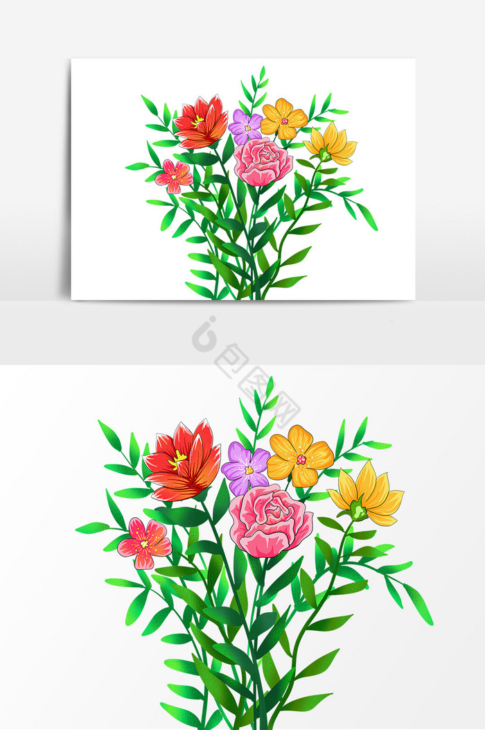植物花装饰图片