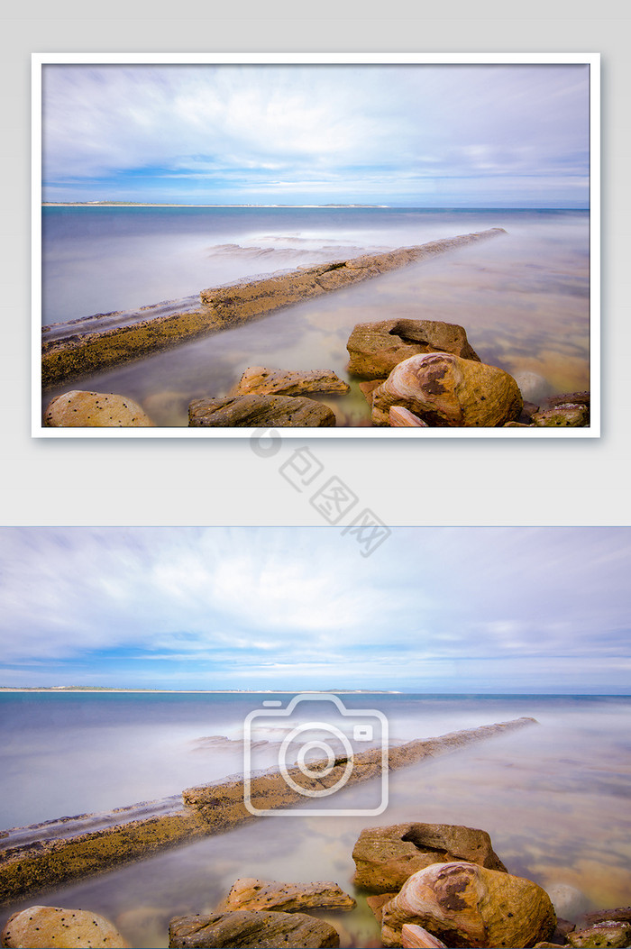 悉尼克罗纳拉海滩自然风光摄影图片