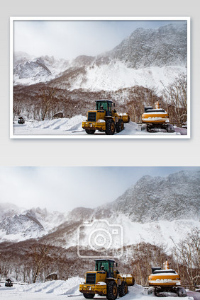 冬季长白山雪景图片