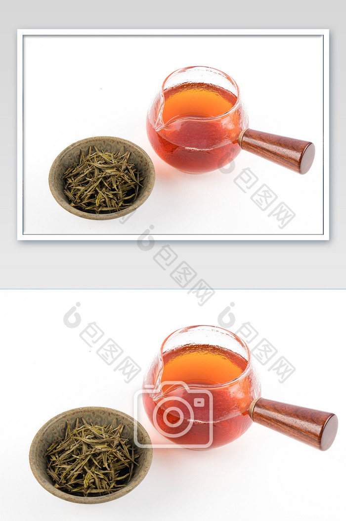清新风格茶水茶叶摄影图片