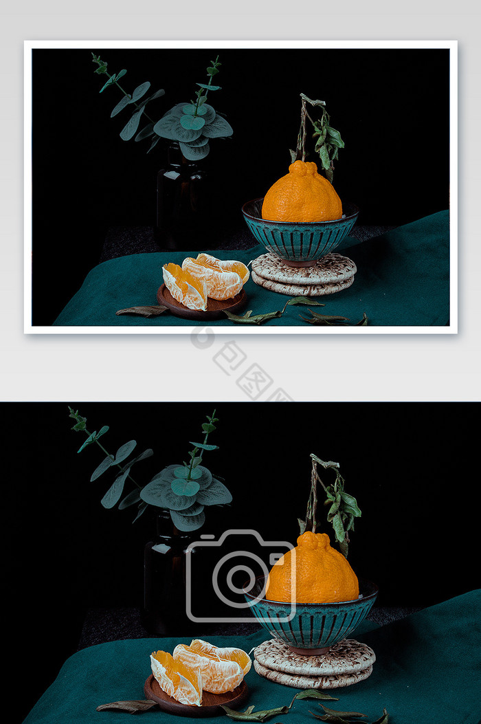新鲜水果丑橘静物摄影图图片