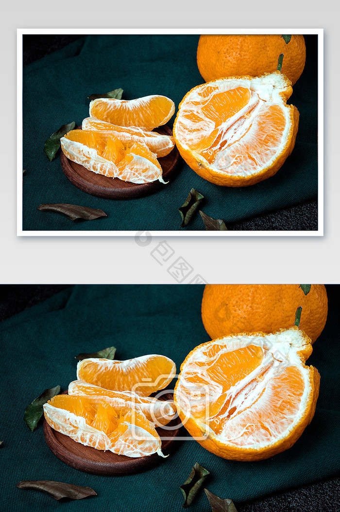 丑橘丑八怪果肉摄影图片