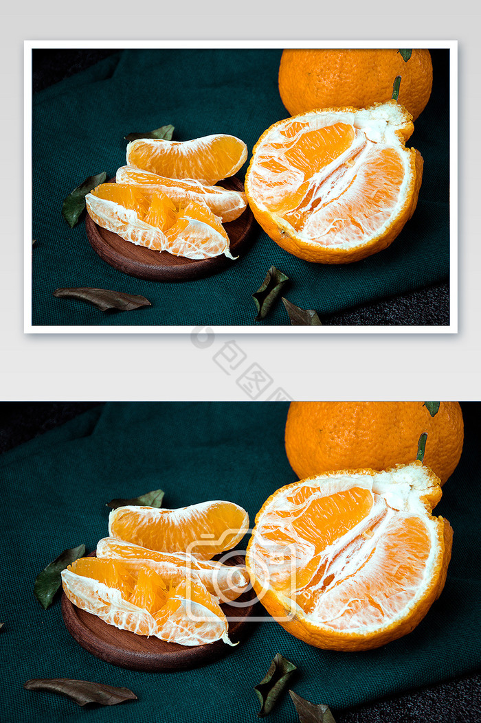 丑橘丑八怪果肉摄影图片
