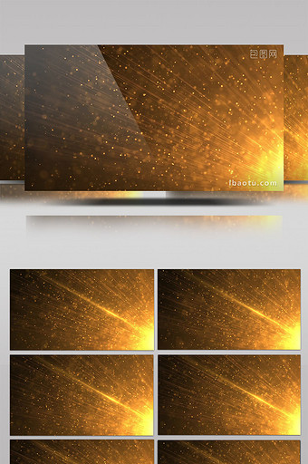 金色粒子光效背景图片