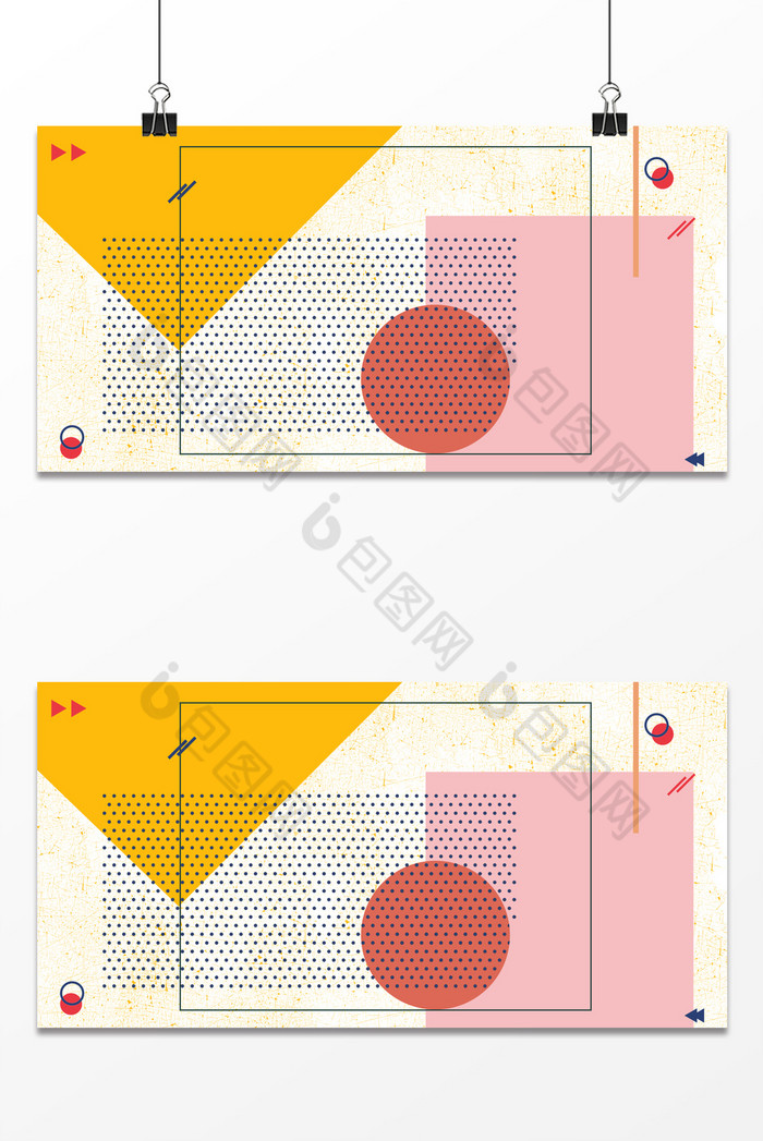 几何多边形线条孟菲斯图片图片