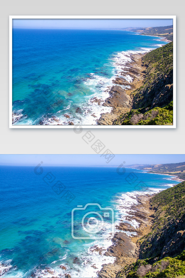 澳大利亚墨尔本海岸线自然风光摄影图片