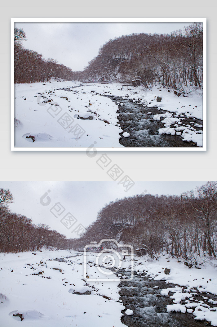 长白山冬季冰雪旅游温泉