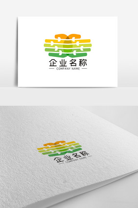 简约明亮美字商务通用LOGO