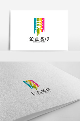 简约明亮油漆美字LOGO