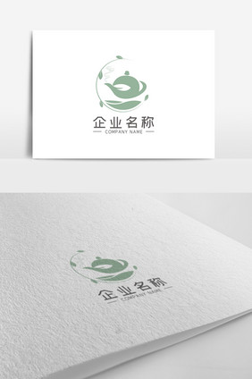 简约茶壶茶叶行业LOGO