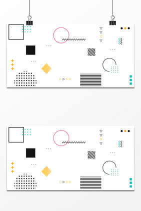 几何图形线条科技简约活动促销背景