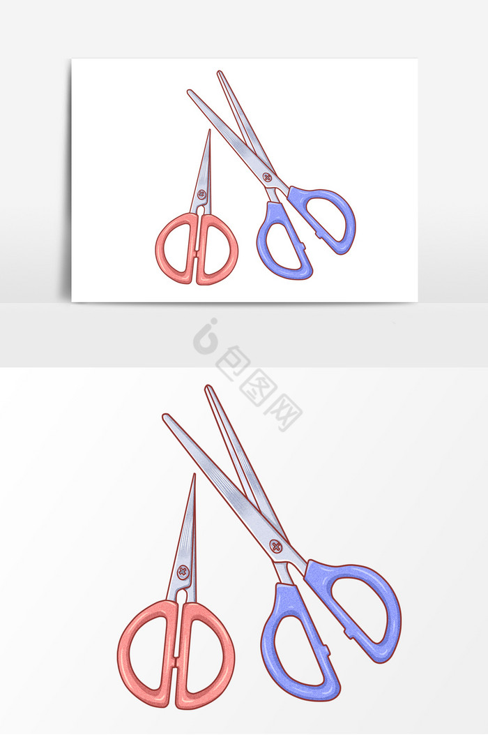 剪刀形象图片