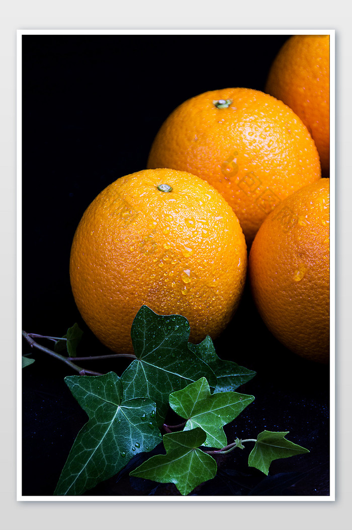 新鲜橙子特写摄影图片图片