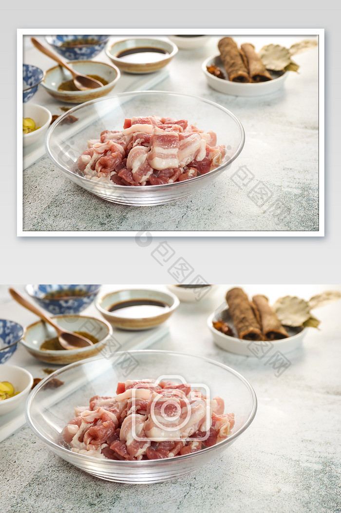 腌肉五花肉食材图片