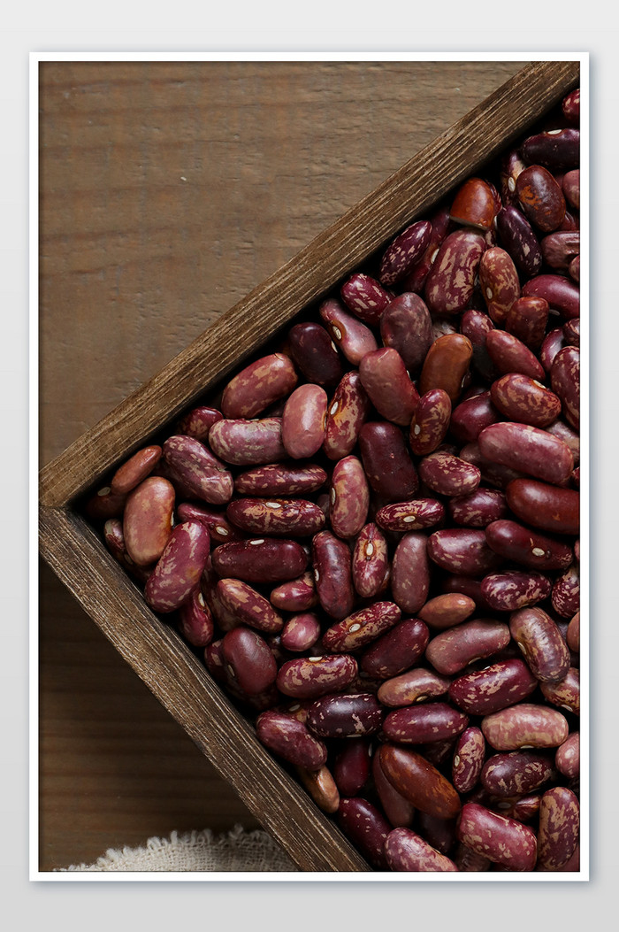 中式杂粮红芸豆背景照片图片