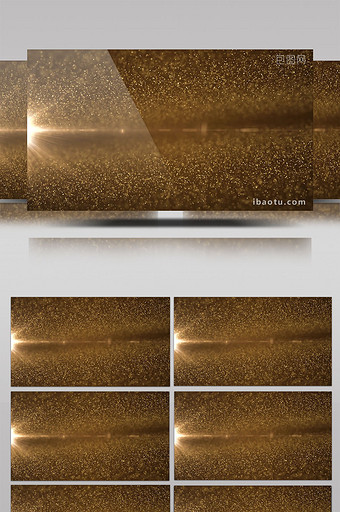 金色空间粒子背景图片