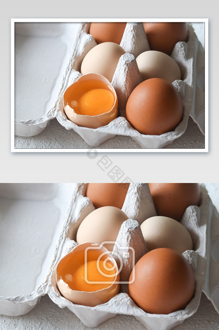农家鸡蛋洋鸡蛋打蛋蛋壳图片