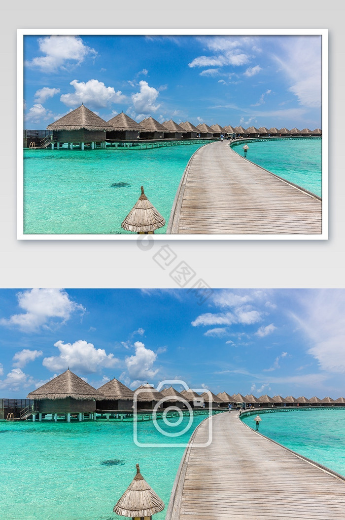 马尔代夫海上度假屋图片