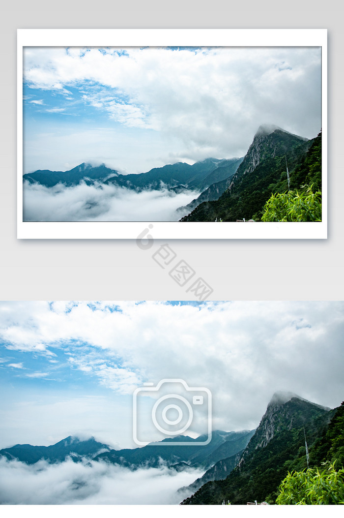 壮观庐山云海摄影图片