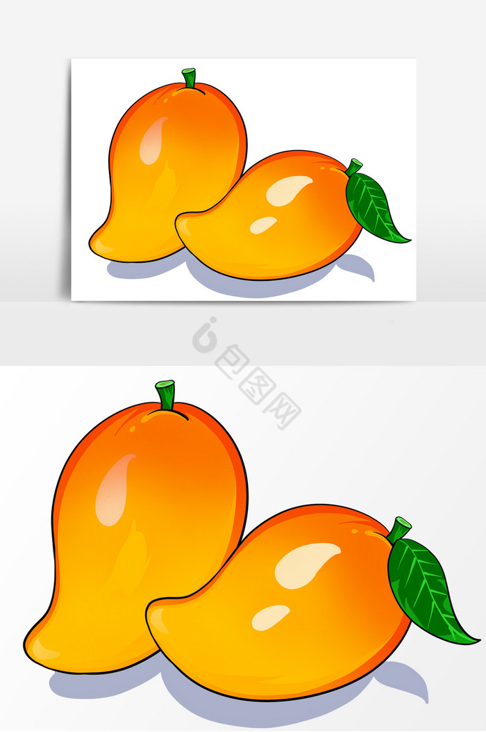 芒果形象图片