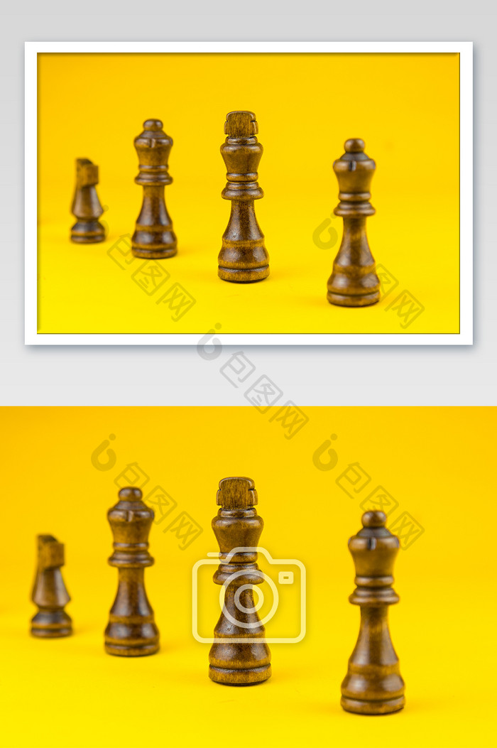 国际象棋益智玩具摄影图片