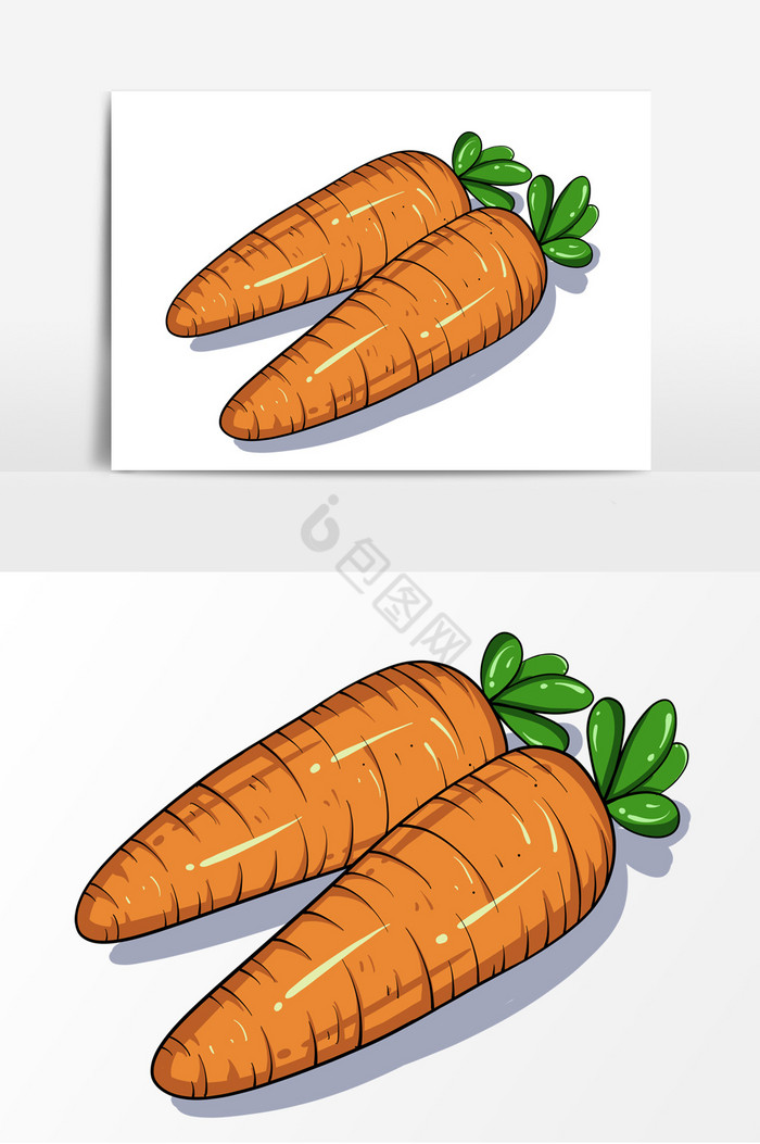 蔬菜胡萝卜图片