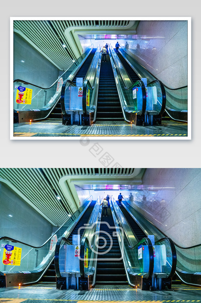 自动电梯整齐城市配套高清图图片图片