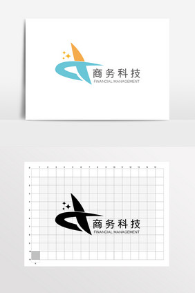 商务科技简约LOGO