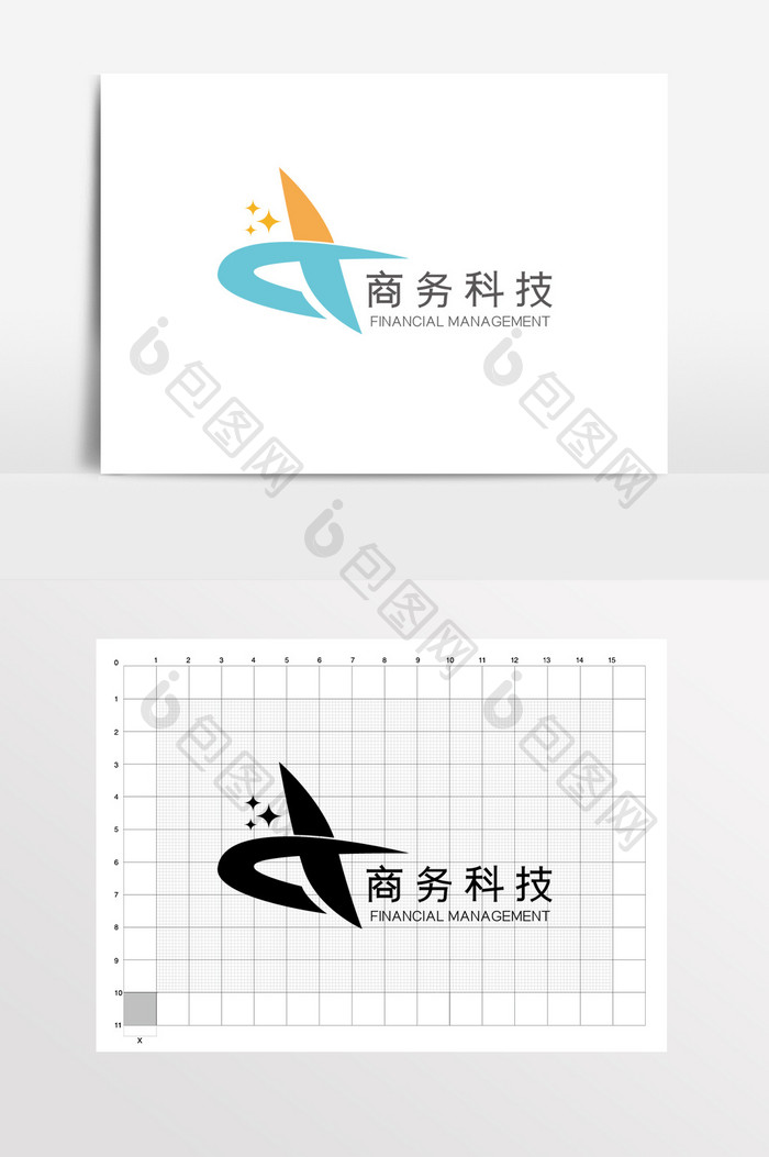 商务科技简约LOGO