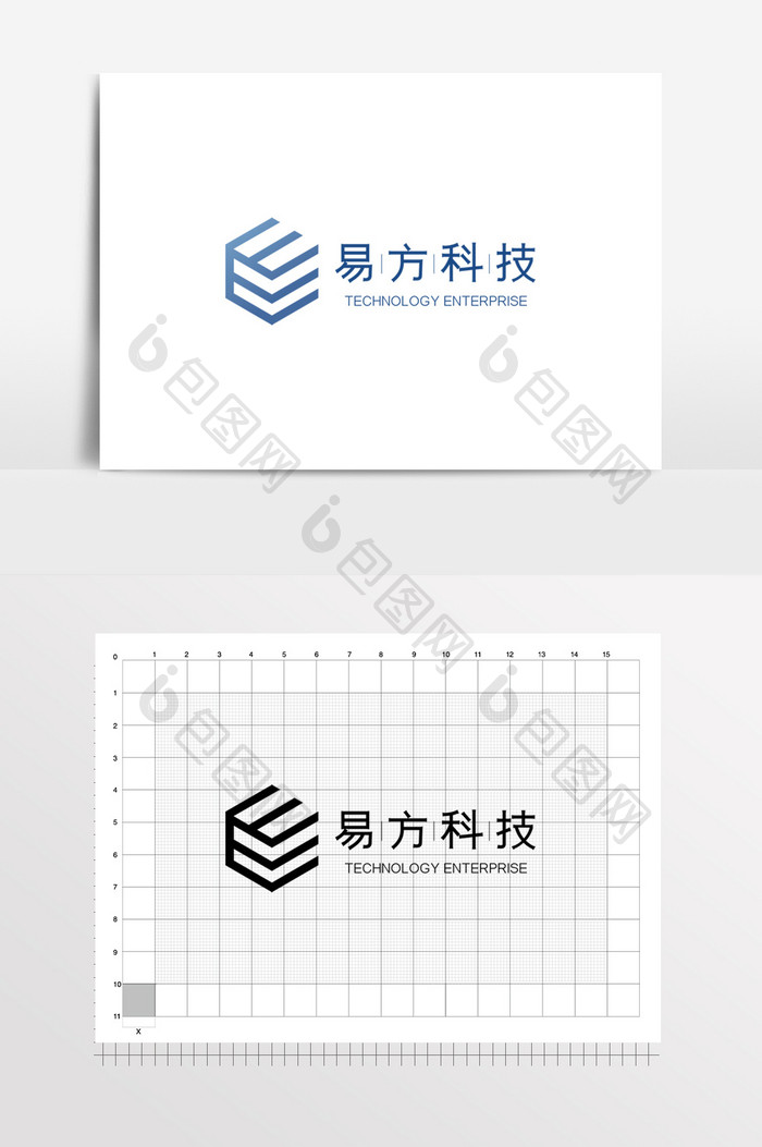 科技大气简约LOGO