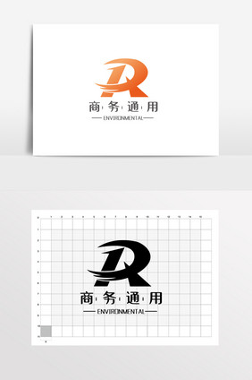 字母R创意LOGO