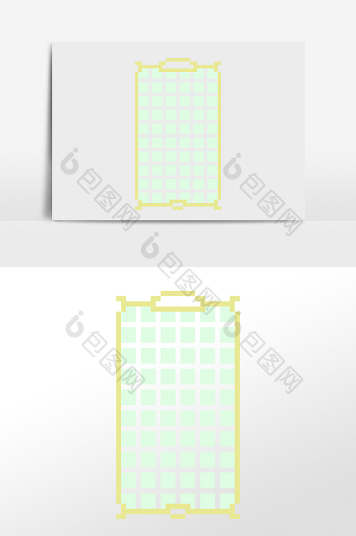 像素方格边框插画图片图片