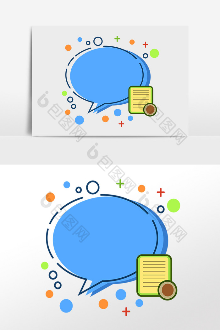 MBE气泡装饰边框插画图片图片