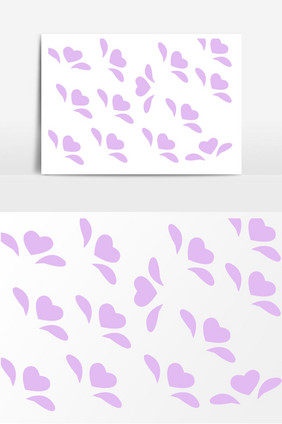 紫色花纹壁纸矢量元素