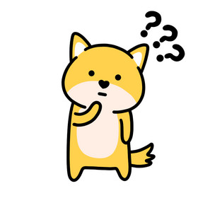 可爱小狗表情包6疑问