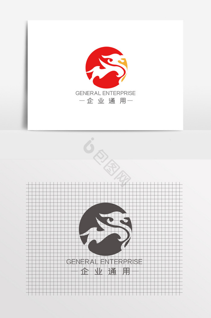 龙LOGO图片