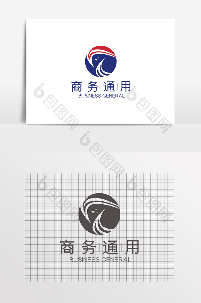 商务大气简约LOGO