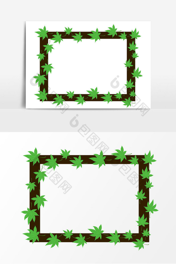 植物相框图片图片