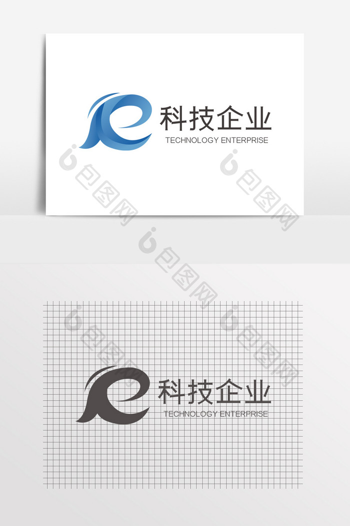 科技企业简约大气LOGO