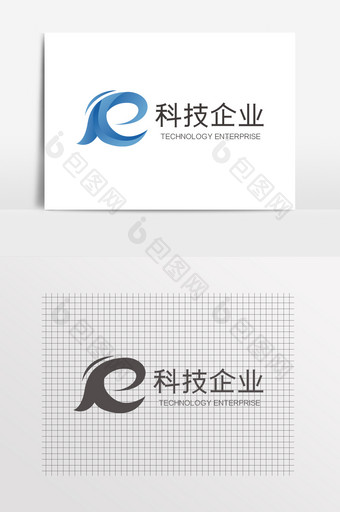 科技企业简约大气LOGO图片