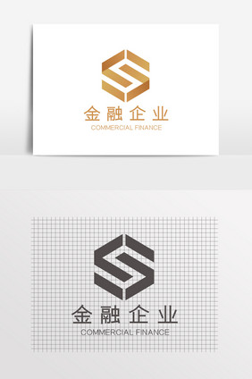 金融企业LOGO简约大气