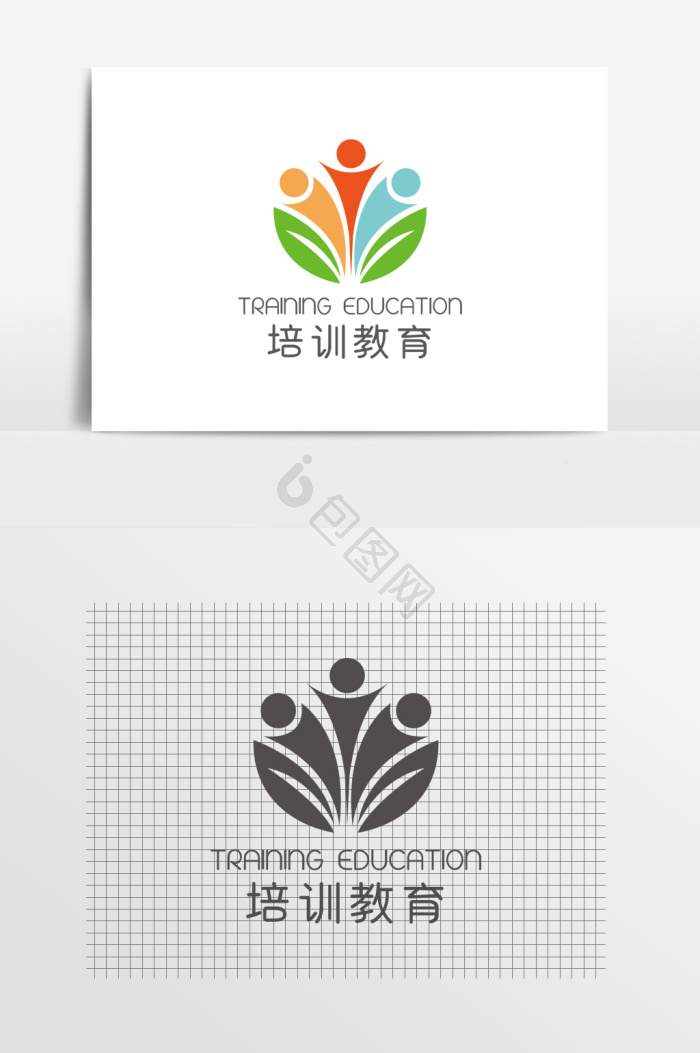 培训机构logo图片-培训机构logo素材免费下载-包图网