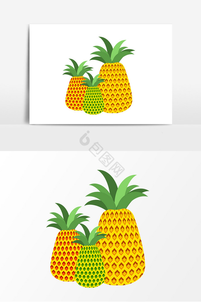 菠萝凤梨水果图片