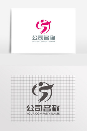 女性美容美体LOGO 标志