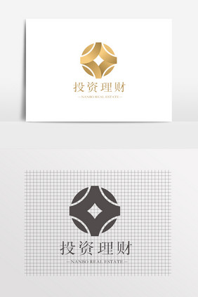 理财 金融 投资LOGO标志